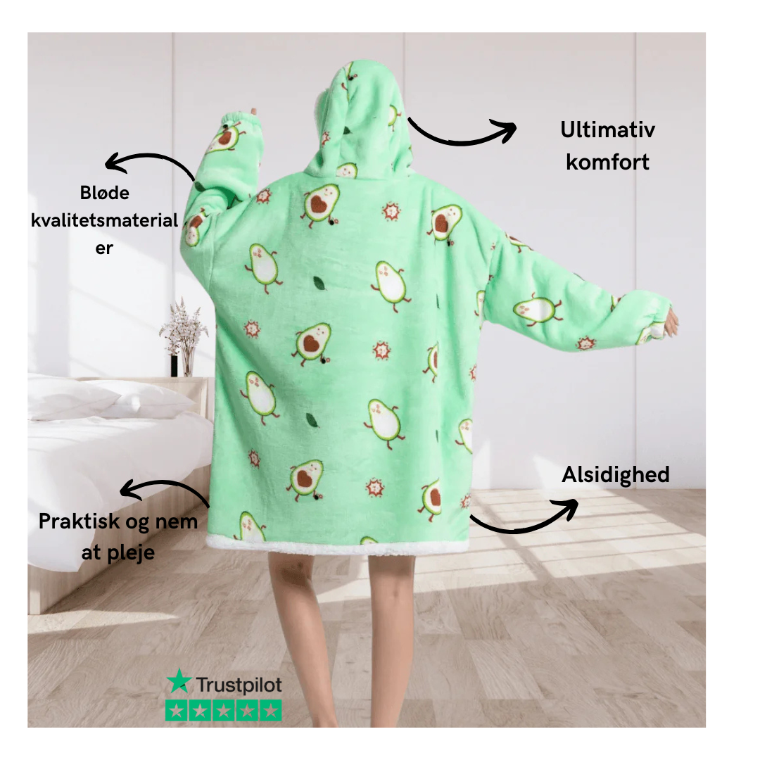 Sort-Grøn Sweatshirt